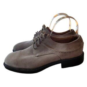 Cole Haan Suede Leather Tan Lace Country Dress Shoes Oxfords Mens 8.5 D